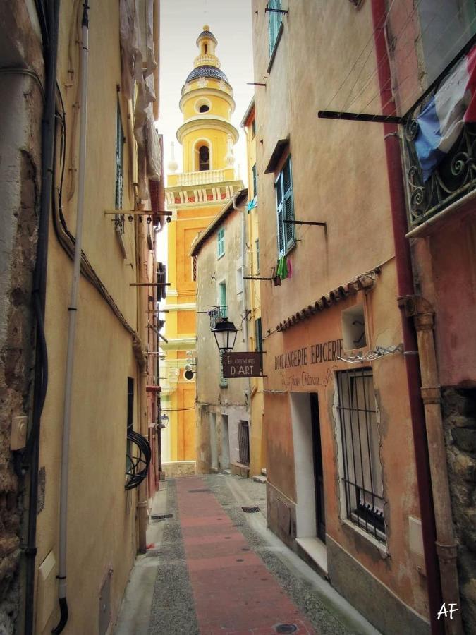 Apartament Les Violettes Mentona Zewnętrze zdjęcie
